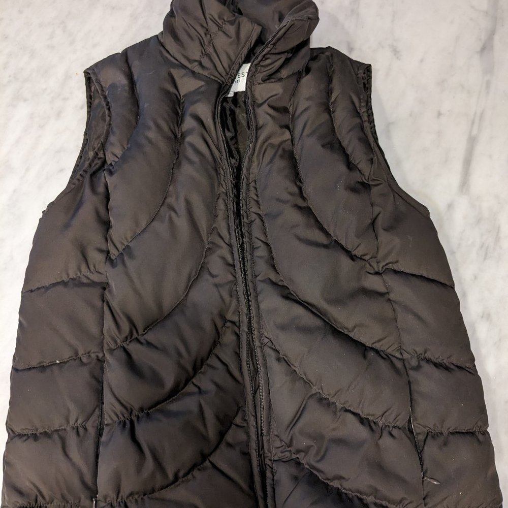 Nine West Puffer Vest Black